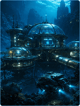 Build ocean research bases